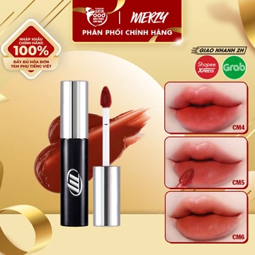 Son kem lì Merzy mịn mượt nhẹ môi, bền màu Cyber Mellow Tint 4g ThegioiSkinfood