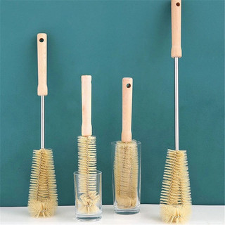 Cây Cọ (RL02) Rửa Ly Cán Gỗ Nhiều Size đa năng