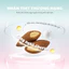 Túi dùng thử 50g - Hạt cho mèo PetQ CHURRO C90 nhân thịt dinh dưỡng