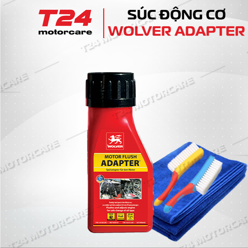 Dung dịch Súc rửa động cơ Wolver Motor Flush Adapter | Shopee Việt Nam