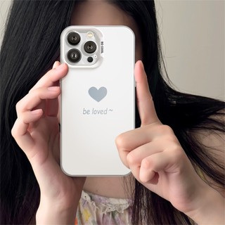Ốp Lưng iPhone Tim Nhỏ IMD Cứng Trắng, Chống Sốc, Bảo Vệ Camera - iP 6/7/8/Plus/X/XS/XR/11/12/13/14/15/16/17/Pro/Max/Air