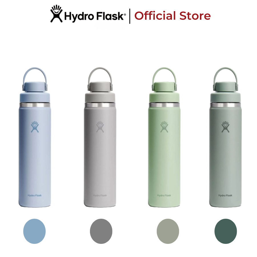 Bình giữ nhiệt 710ml Hydro Flask Wide Flex Chug Cap 24oz chính hãng, giữ nhiệt tốt, an toàn sức khỏe