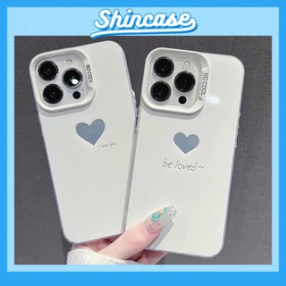 Ốp Lưng iPhone Tim Nhỏ IMD Cứng Trắng, Chống Sốc, Bảo Vệ Camera - iP 6/7/8/Plus/X/XS/XR/11/12/13/14/15/16/17/Pro/Max/Air