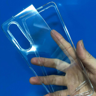 Ốp Lưng Samsung Z Fold 3 Nhựa Cứng Trong Suốt Giá Rẻ Xả Kho