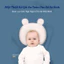Gối Chống Lõm, vải lụa băng lạnh Cho Bé GutyKids Từ 0-2 Tuổi Thiết Kế Chuẩn Công Thái Học, thun cotton thoáng mát