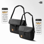 Túi Laptop Đeo Chéo Thời Trang - Cặp Xách Đựng Laptop Mikkor The Mina Messenger - Nhiều Màu, 2 Size Lựa Chọn 14" & 15.6" — ảnh 2
