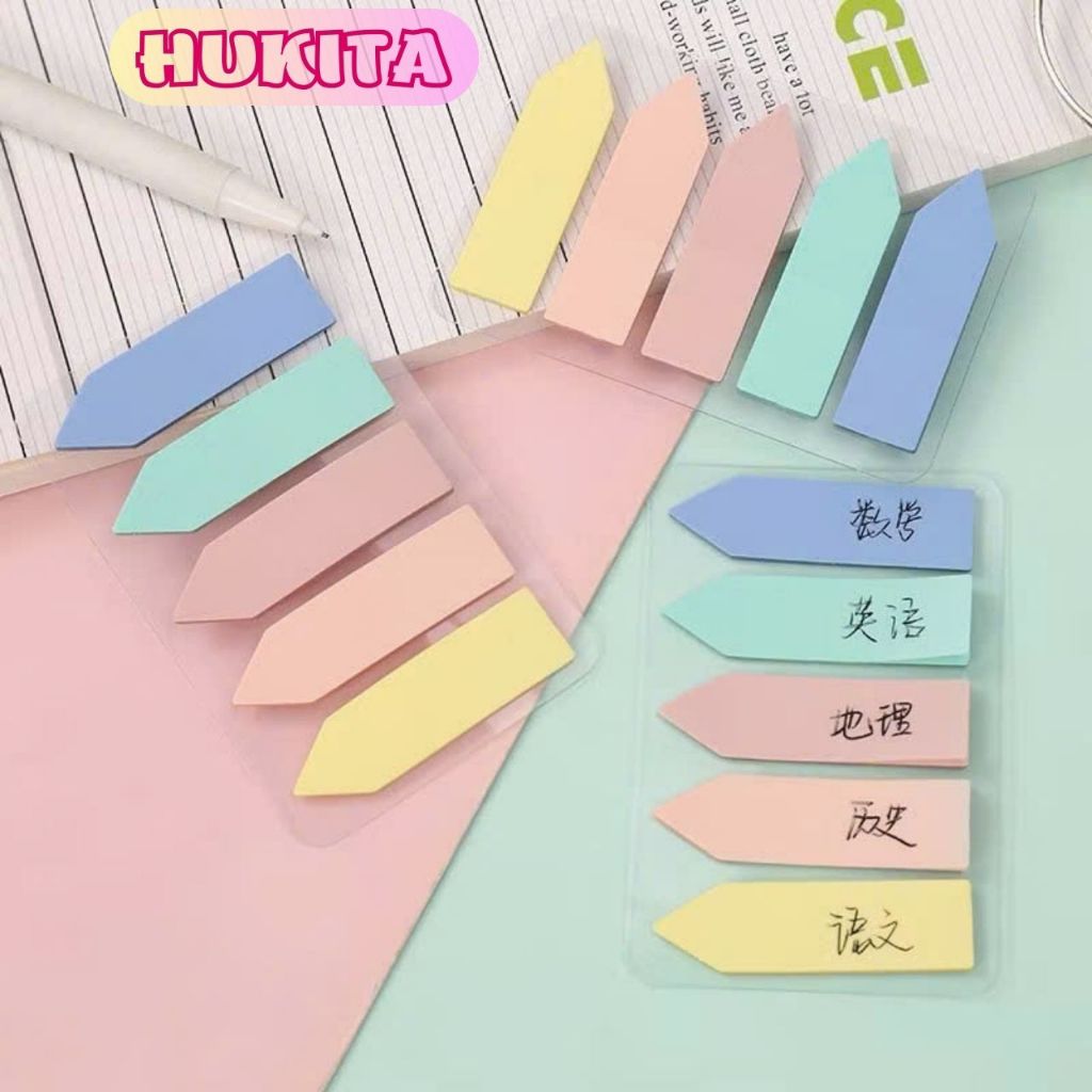 MUA 2 Set 100 TỜ CÓ GIÁ SỈ Đánh Dấu, Phân Trang Màu PASTEL Chống Nước | BigBuy360 - bigbuy360.vn