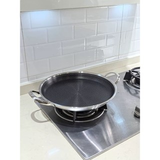 Chảo Piza Tổ Ong Chockmen 30.5cm Chảo Chiên Rán Bánh Xèo