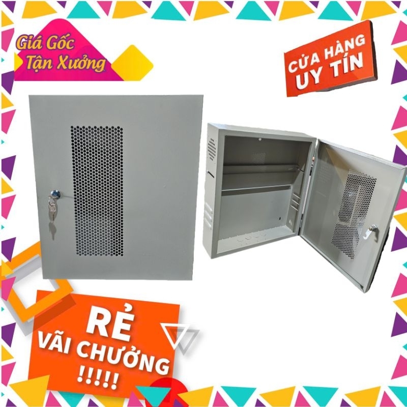 Tủ đựng đầu ghi camera có khóa ( dày chắc ) tủ rack 2u | Shopee Việt Nam