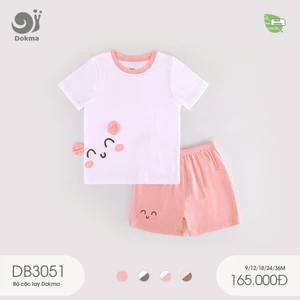 Bộ Cộc Tay Dokma Cho Bé JB377 DB1371 DB2742 DB2844 DB2971 DB3051 DB2745 DB2778