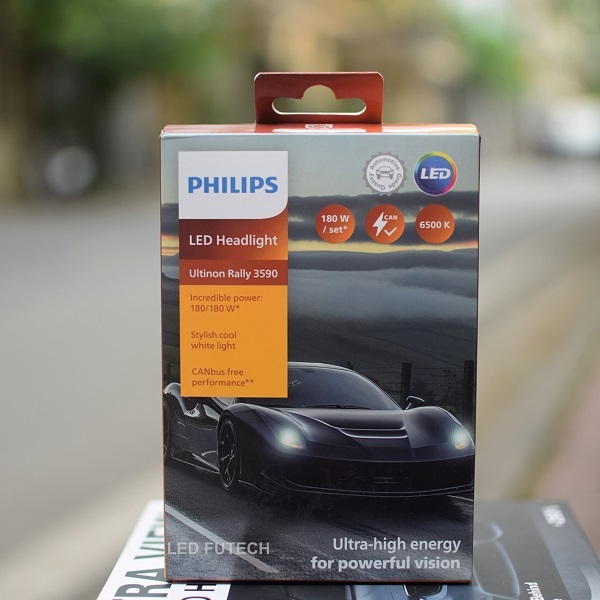 [LEDT2 ISOP] Đèn pha LED Philips Ultinon Rally 3590 công suất 90w [Bảo ...