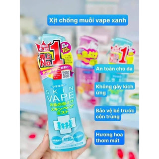 Xịt chống muỗi skin vape Nhật Bản 200ml