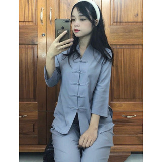 Bà Lai Nút Cây Trơn Nữ # Đồ Lam Đi Chùa