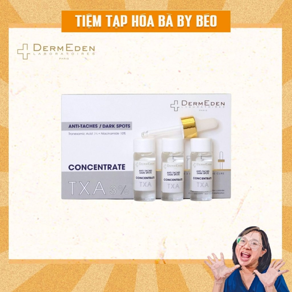 DermEden ANTI-TACHES CONCENTRATE 15ml CONCENTRÉ ANTI-TACHES TXA 5%