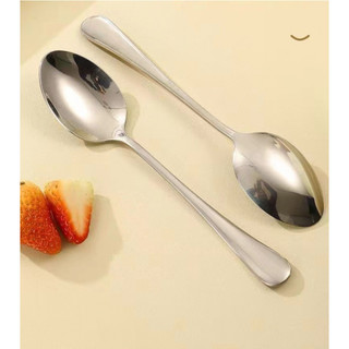 Set 5 Thìa (muỗng) Inox 304 size18.5cm Ăn Cơm, Phở Thép Không Rỉ 18/10 An Toàn Cho Sức Khoẻ