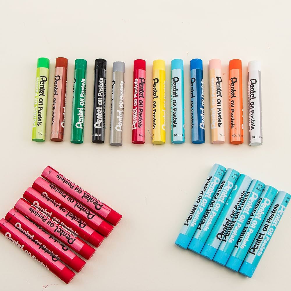 Product image [ĐẬU HÓI]-Bút sáp dầu Pentel oil pastel 12/16/25/36/50 5