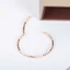 Vòng tay màu gold rose NOBOX