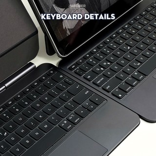 [2026] Bao Da Kèm Bàn Phím Magic Pro Keyboard cho iPad by MèoBer dành cho iPad Pro 11, Pro 12,9inch, M1 M2 M4