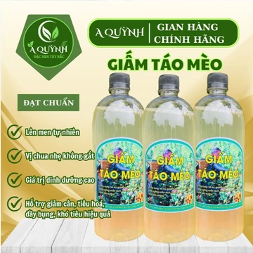 GIẤM TÁO MÈO NGUYÊN CHẤT, Giấm Táo Hữu Cơ Giảm Cân Hiệu Quả, Tốt Cho Sức Khỏe