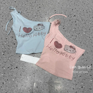 QCL1 Tổng hợp các mẫu áo kitty lệch vai+ 2s xinh xỉu(freesz)