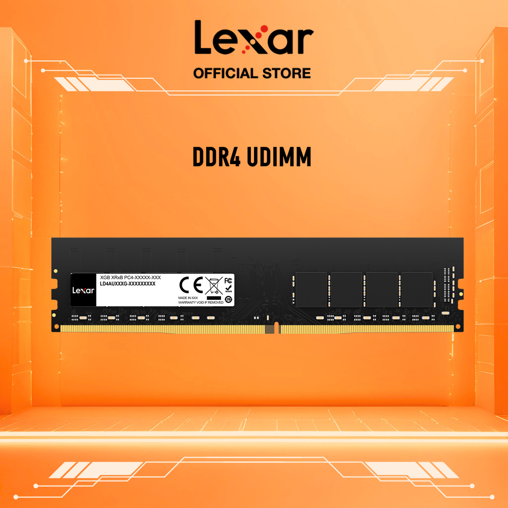 RAM PC Lexar 8GB-16GB UDIMM DDR4 3200MHz 1.2V CL22 Tương Thích Intel ...