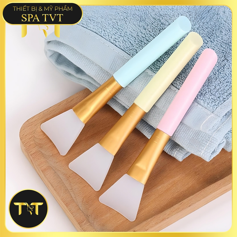 Bộ Bát Dẻo, Thìa & Chổi Silicon Trộn Mặt Nạ – Bí Quyết Chăm Sóc Da Chuẩn Spa Tại Nhà