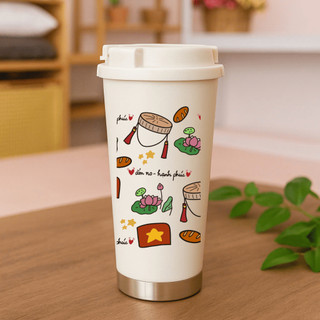 Bình Giữ Nhiệt Decor 530ml – Họa Tiết Doraemon  – Quà Tặng Bạn Gái ý nghĩa