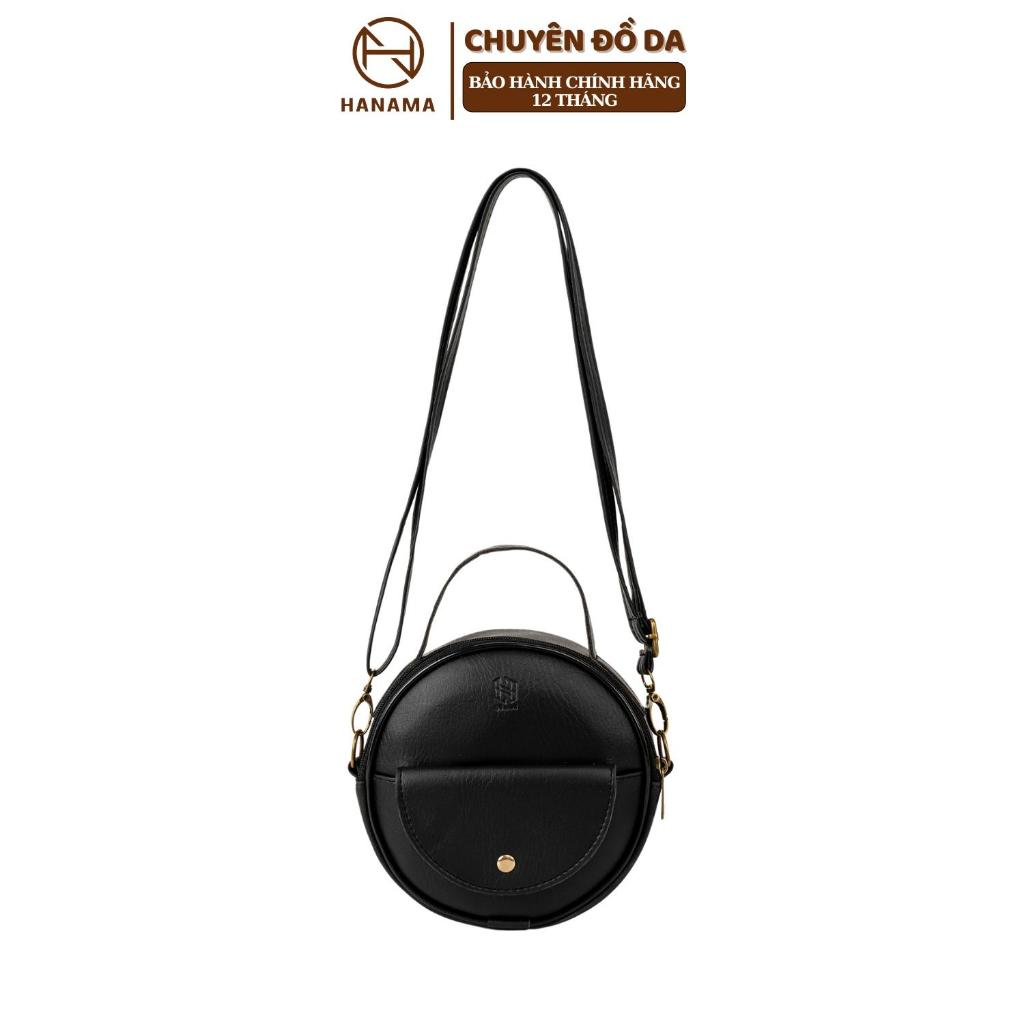[GIÁ MỞ BÁN]_ Túi đeo chéo nữ túi cốp tròn cao cấp HN MIN 1S Bag Da | BigBuy360 - bigbuy360.vn