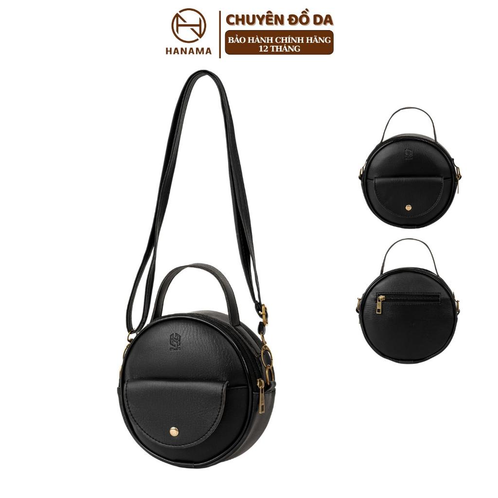 [GIÁ MỞ BÁN]_ Túi đeo chéo nữ túi cốp tròn cao cấp HN MIN 1S Bag Da | BigBuy360 - bigbuy360.vn
