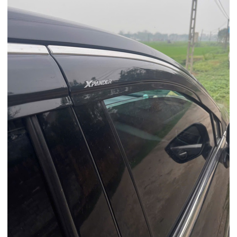 Vè che mưa xe Mitsubishi Xpander, Xpander cross 2018-2026 chỉ inox sáng bóng hàng cao cấp