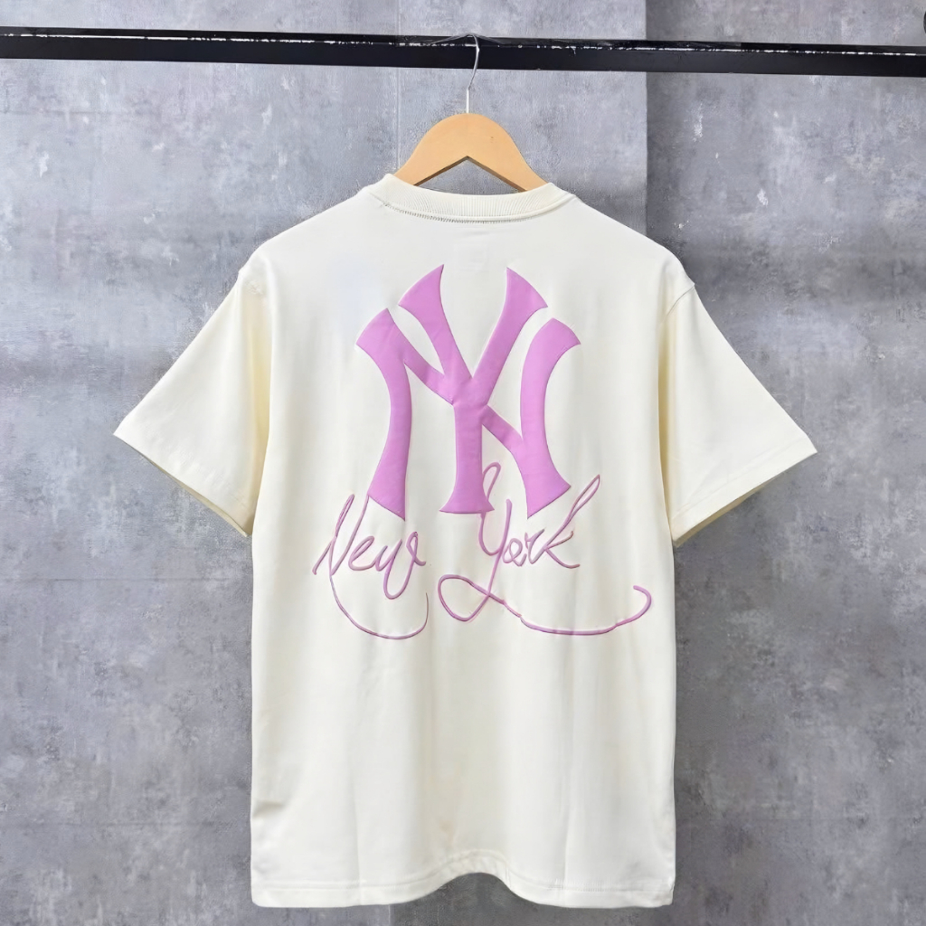 Áo Thun NY LA Boston BST Mới Hè 2025 Cotton Việt Form Rộng Trẻ Trung Năng Động Thoáng Mát ÁPNY09