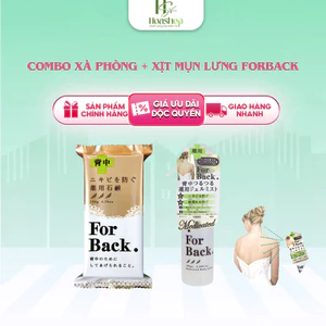 COMBO Xà Phòng + Xịt Mụn Lưng Forback