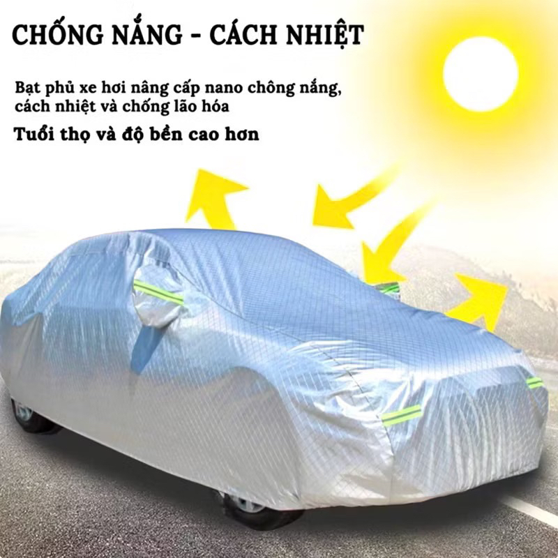 Bạt phủ xe ô tô Mazda CX5 3 lớp cách nhiệt hàng cao cấp