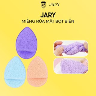 Miếng Rửa Mặt Bọt Biển Jary Cleansing Sponge (1 Cái)