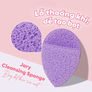 Miếng Rửa Mặt Bọt Biển Jary Cleansing Sponge (1 Cái)