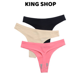 Combo 3 Quần lót  đúc su không đường may thiết kế đơn giản tôn V3 King Shop L-716
