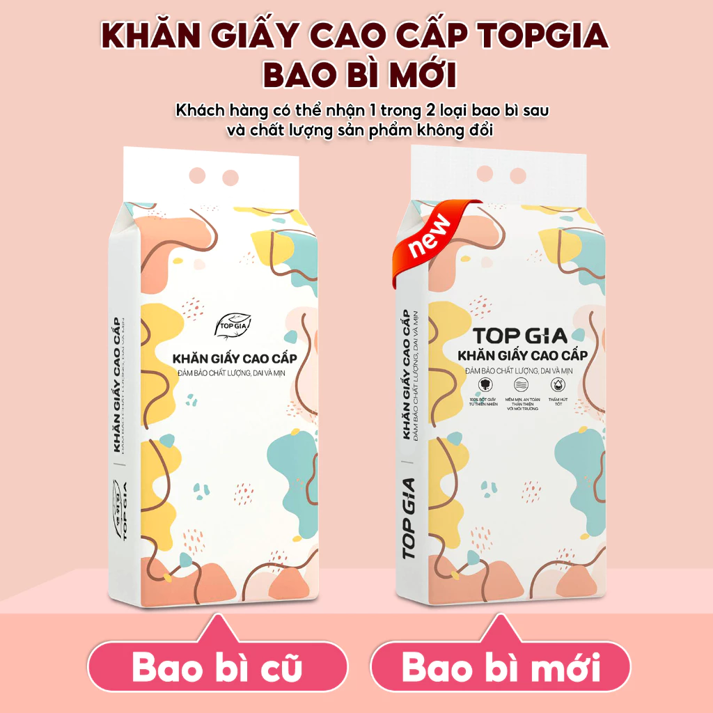 [SIÊU TO, CAO CẤP] Giấy vệ sinh treo tường TopGia thùng 10 12 8 6 bịch đa sắc, combo tiết kiệm 1280