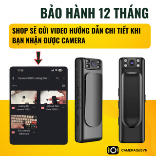 Camera ghi hình Full HD 1080, Camera không dây quay mọi nơi - Máy quay phim nhỏ có thích hợp ghi âm