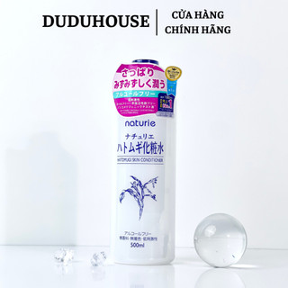 Nước Hoa Hồng Naturie Hatomugi Skin Conditioner Toner Cấp Ẩm, Dưỡng Trắng 500ml Duduhouse