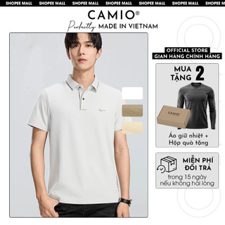 [OUTLET]  Áo Polo nam cao cấp Active Fit Camio vải cá sấu cotton chống nhăn, form đẹp, thoáng khí CMO06