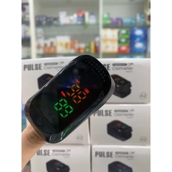 (HÀNG TẶNG KHÔNG BÁN) Máy đo nồng độ oxy trong máu Spo2 PULSE FINGER không kèm Pin