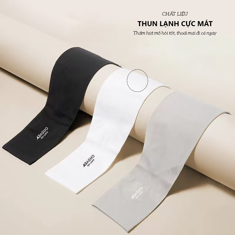 Găng tay, bao tay chống nắng cao cấp chất liệu thun mát lạnh, chống nắng kháng UV siêu tốt - Ekiu Shop