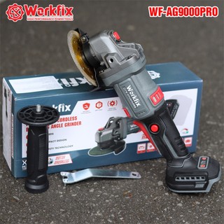 Máy Cắt Pin, Máy Mài Pin WORKFIX WF-AG9000PRO 2 pin 15cell, Có tính năng chống xóc đá, chống khỏi động lại mạch 4 mosfet