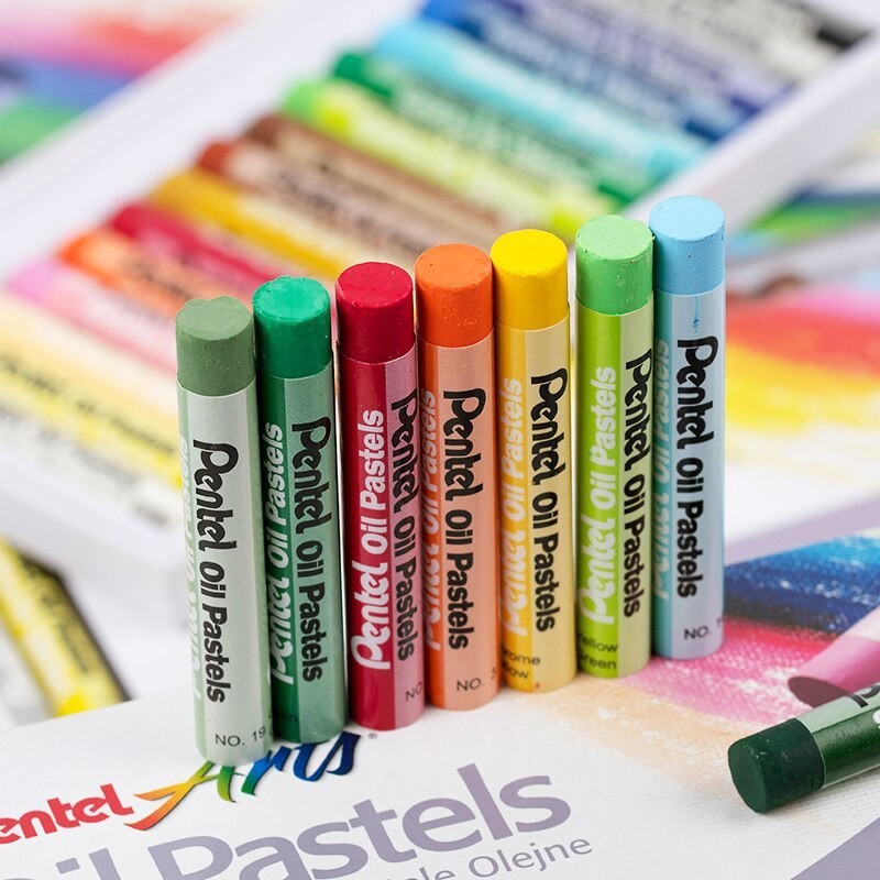 Product image [ĐẬU HÓI]-Bút sáp dầu Pentel oil pastel 12/16/25/36/50 3