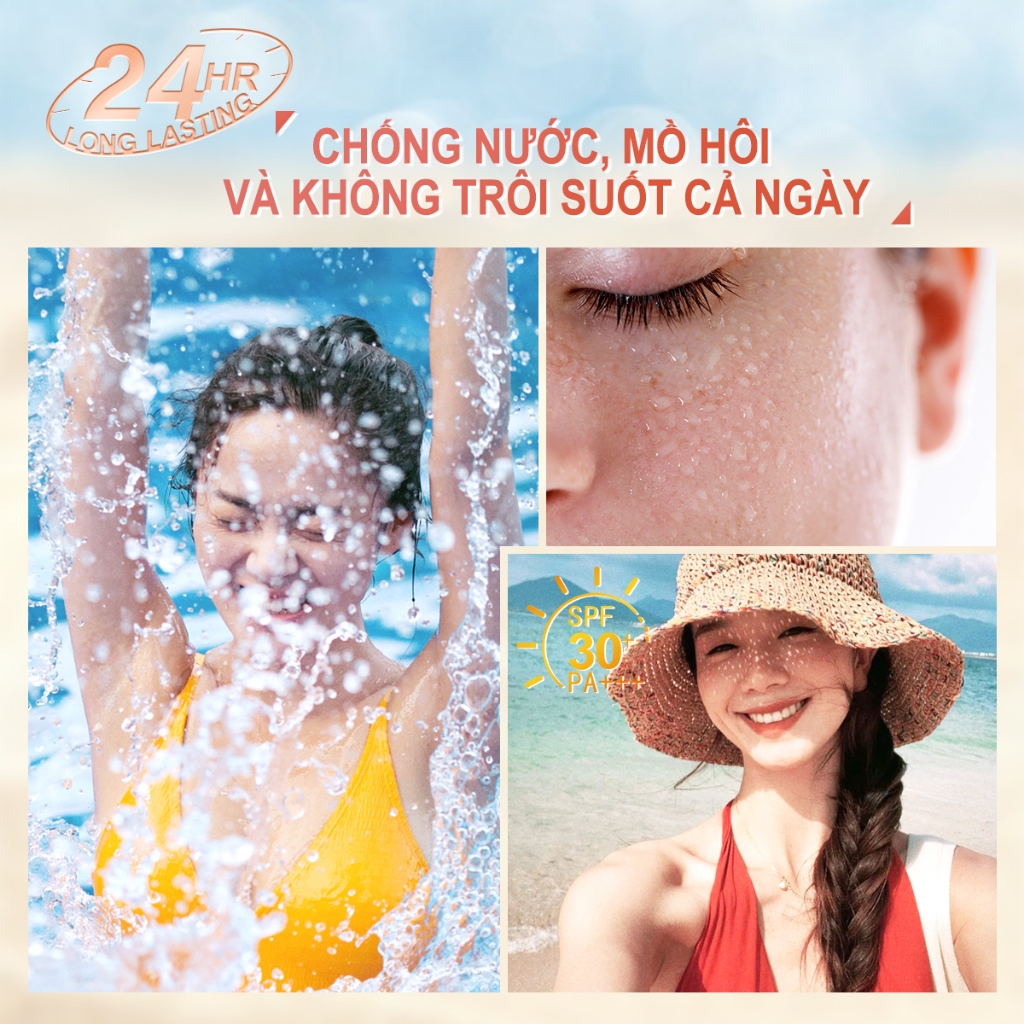 Cushion Lõi thay thế SACE LADY Phấn Nước Kiểm Soát Dầu Lâu Trô Kem Nền Chống Thấm Nước SPF30/PA+++