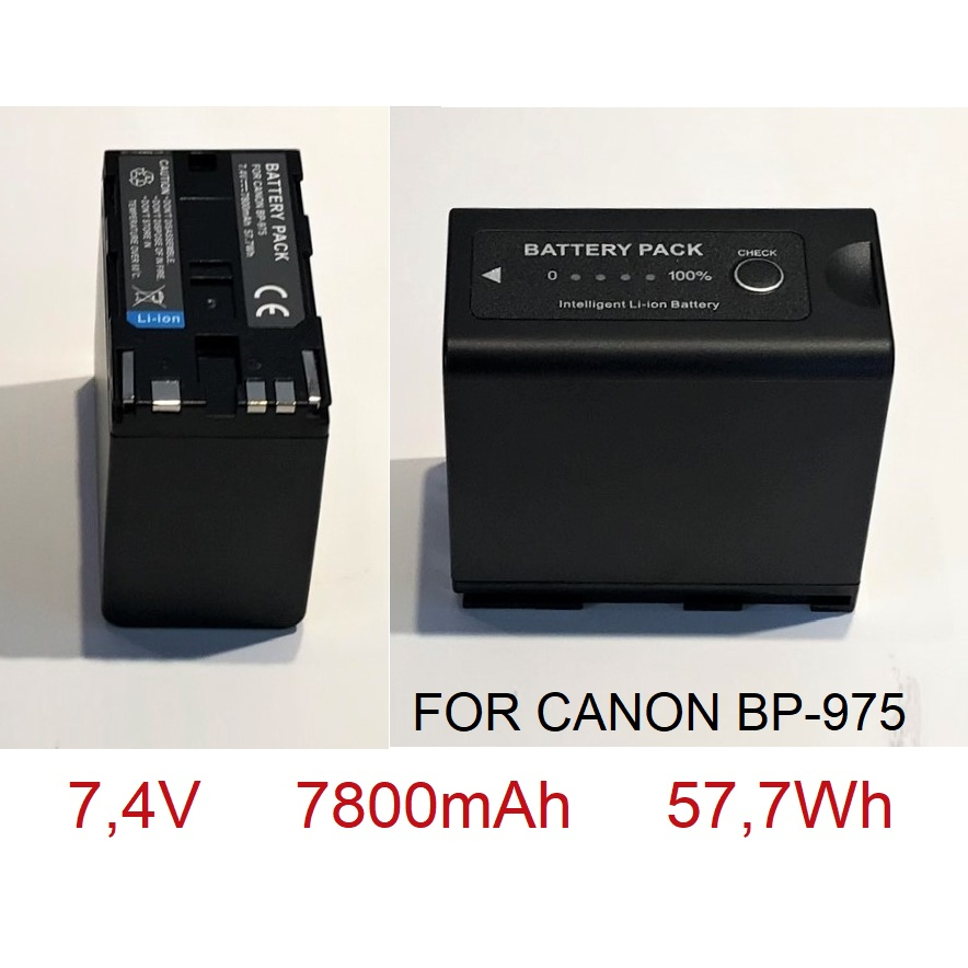 Pin dung lượng cao dùng cho máy quay phim chuyên nghiệp CANON