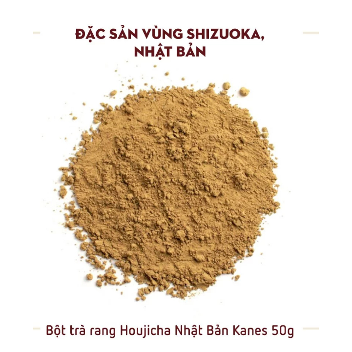 Bột trà rang Houjicha Nhật Bản Kanes 50g / Matcha Kanes 50g