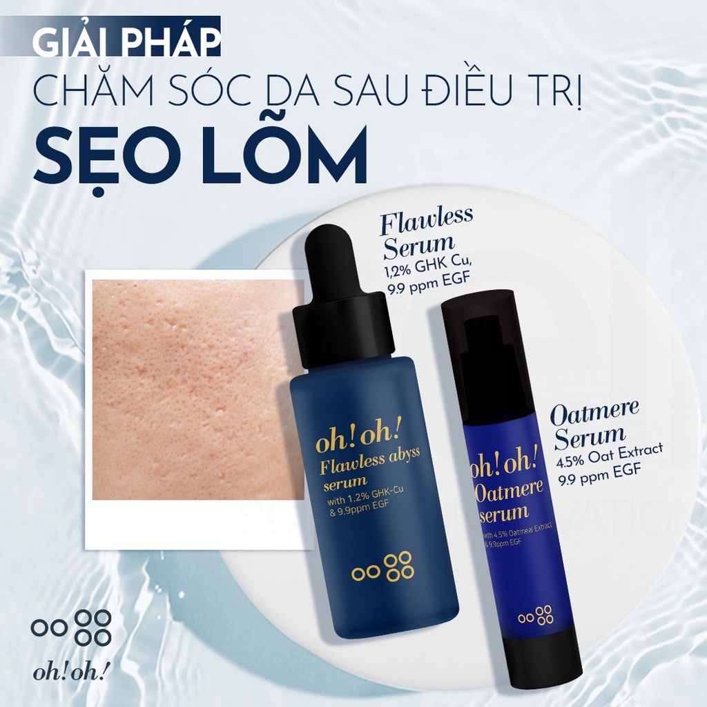 Serum oh!oh! Oatmere Hỗ Trợ Phục Hồi Da