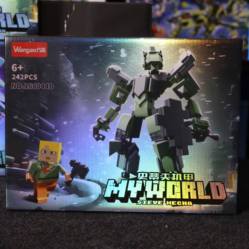 [Siêu HOT 2025 6+] Mech STEVE MECHA mine craft đồ chơi lắp ráp, đồ chơi ...
