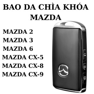 Bao Da Chìa Khóa Mazda CX-5 2023-26 , Bọc chìa Mazda cx30,Mazda cx3,Bọc Chìa Khóa Mazda3,M2,M6,Mazda cx8 2026 (MC )